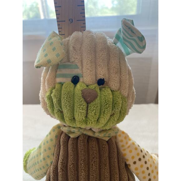 Vtg Histoire d'ours Studio Chenille Bunny Rabbit Plush Classic France Stripe - Picture 4 of 8